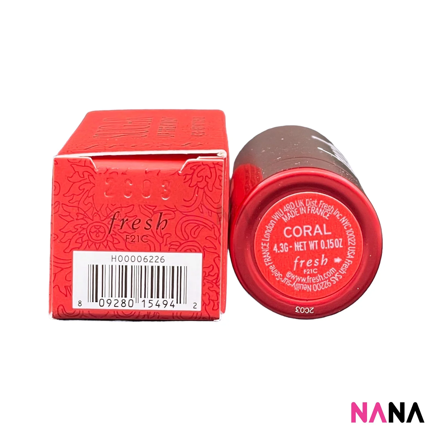 Fresh Sugar Coral Tinted Lip Balm 4.3g - Image 3