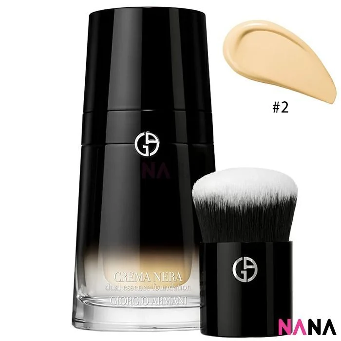 GIORGIO ARMANI Crema Nera Dual Essence Foundation 30ml [#2 /#3] - Image 5