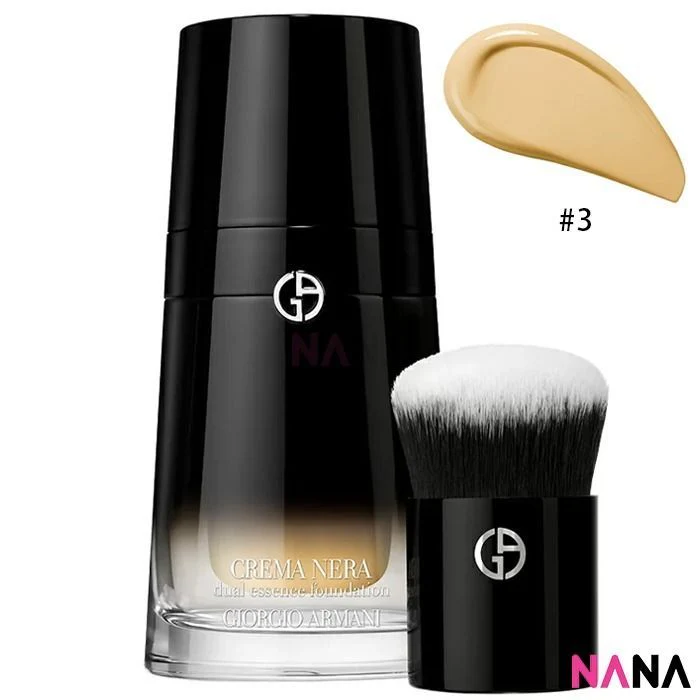 GIORGIO ARMANI Crema Nera Dual Essence Foundation 30ml [#2 /#3] - Image 6