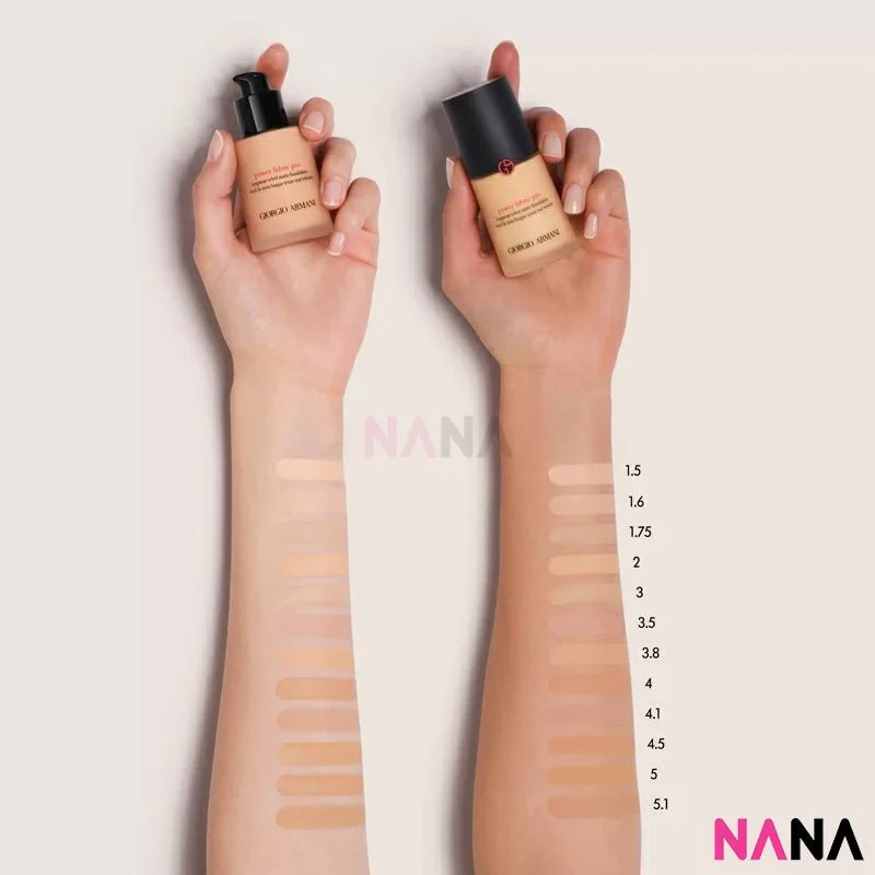 Giorgio Armani Power Fabric Pro Longwear Velvet Matte Foundation 30ml [2, 3] - Image 6