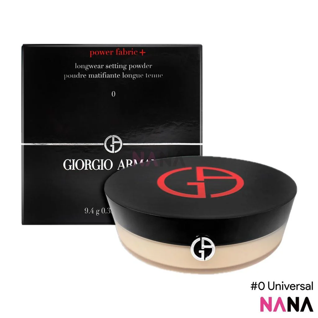 GIORGIO ARMANI Power Fabric Ultra Longwear Setting Powder 9.4g [#0 Universal, #1 Light] - Image 5
