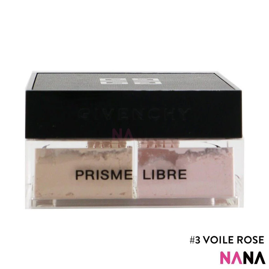 Givenchy Prisme Libre Mat-Finish & Enhanced Radiance Loose Powder 4 In 1 Harmony #3 Voile Rose 4 x 3g - Image 2
