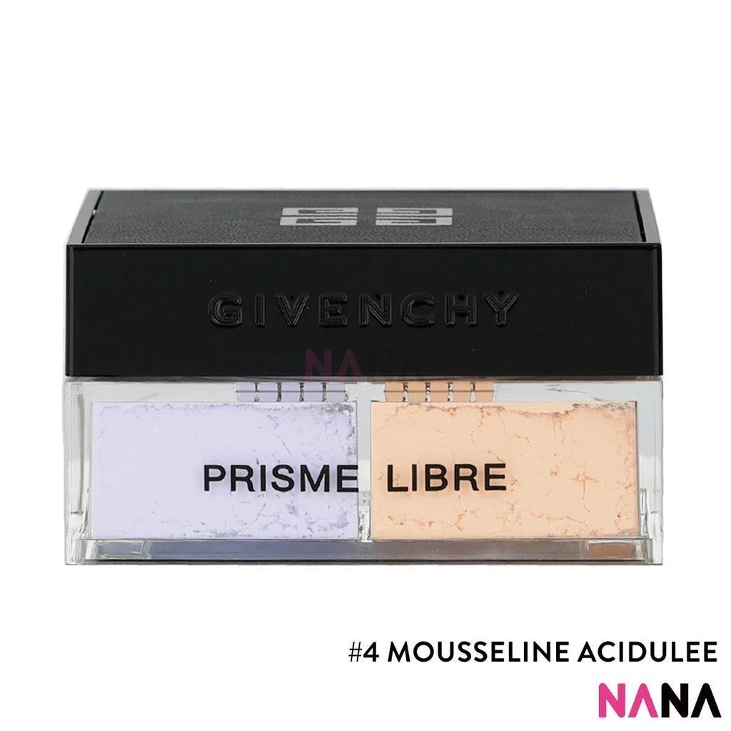 Givenchy Prisme Libre Mat-Finish & Enhanced Radiance Loose Powder 4 In 1 Harmony #4 Mousseline Acidulee 4 x 3g - Image 2