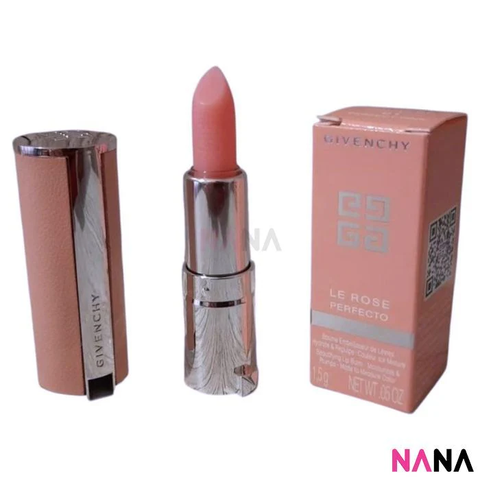 GIVENCHY Rose Perfecto Lip Balm #001 Sample Pack (1.5g x 2/1) - Image 2