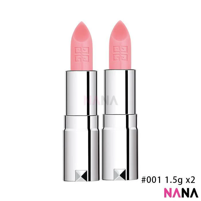 GIVENCHY Rose Perfecto Lip Balm #001 Sample Pack (1.5g x 2/1) - Image 4