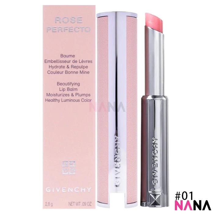 GIVENCHY Rose Perfecto Lip Balm 2.8g [#001, #117] - Image 4