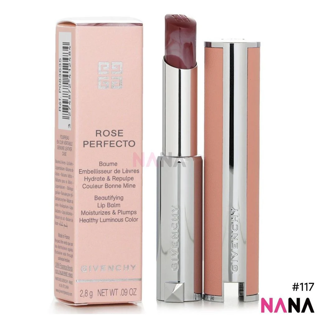 GIVENCHY Rose Perfecto Lip Balm 2.8g [#001, #117] - Image 5