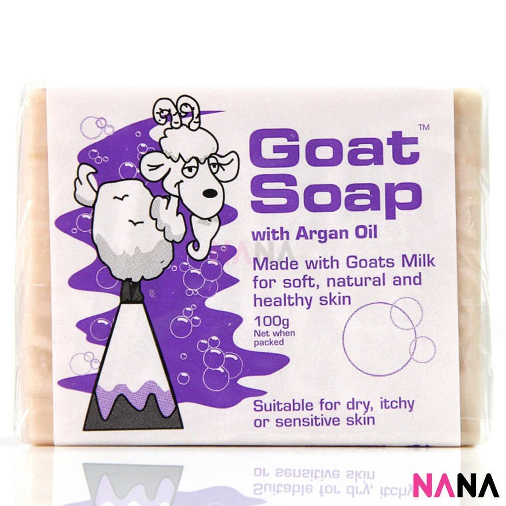 Goat Soap Argan Oil (Purple) 100g x3 - Image 2