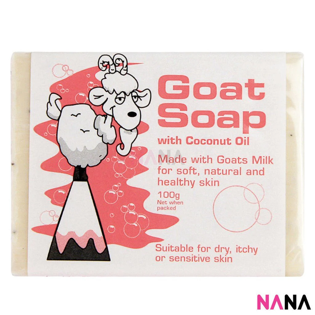 Goat Soap Coconut Oil (Pink) 100g x3 - Image 2