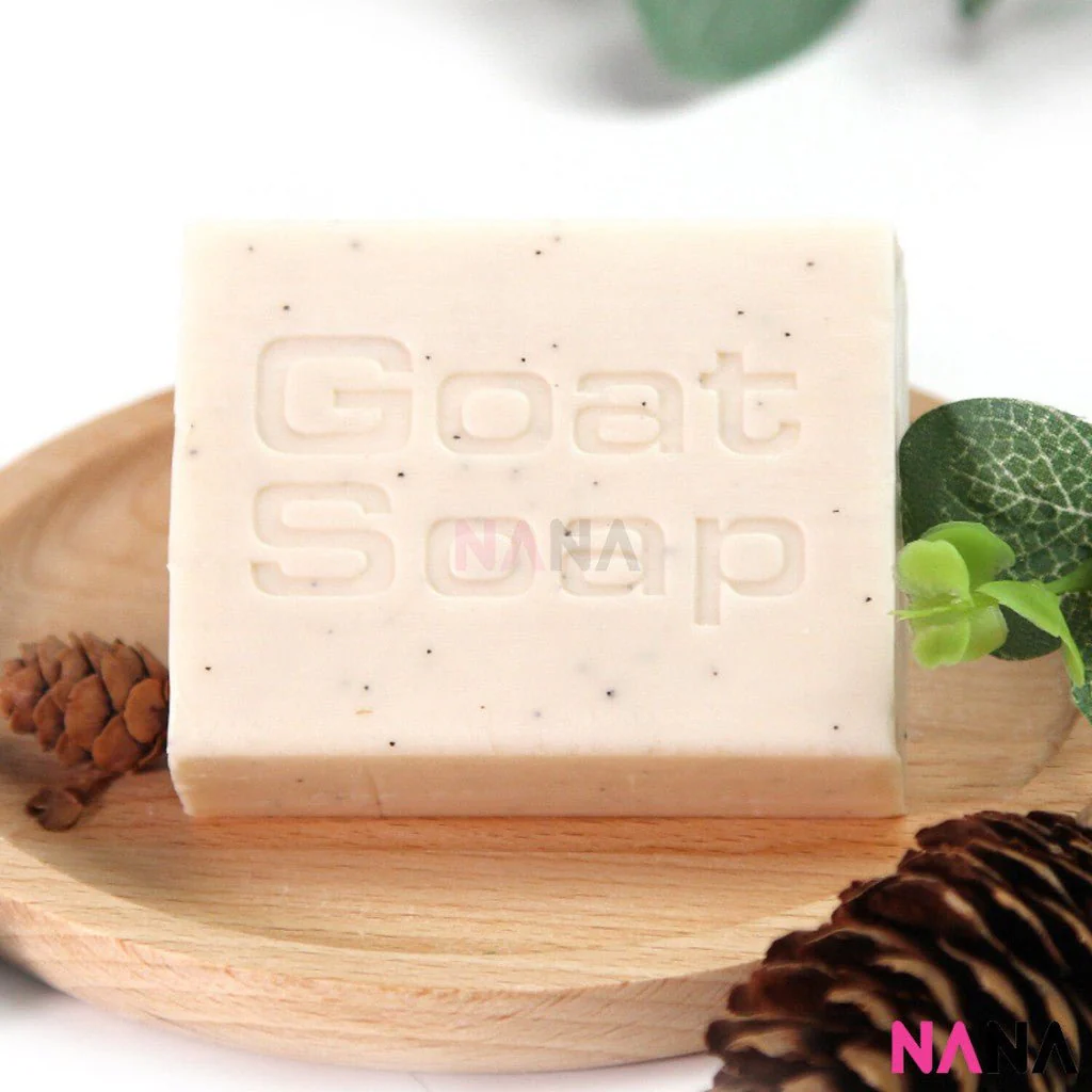 Goat Soap Coconut Oil(Pink) 100g - Image 3