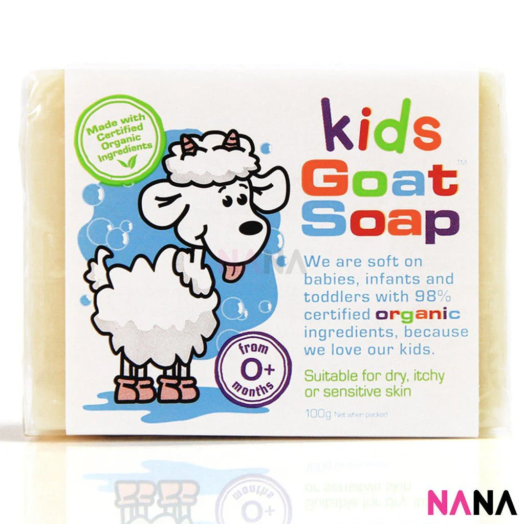 Goat Soap Kids Goat Organic Soap 100g x3 - Image 2