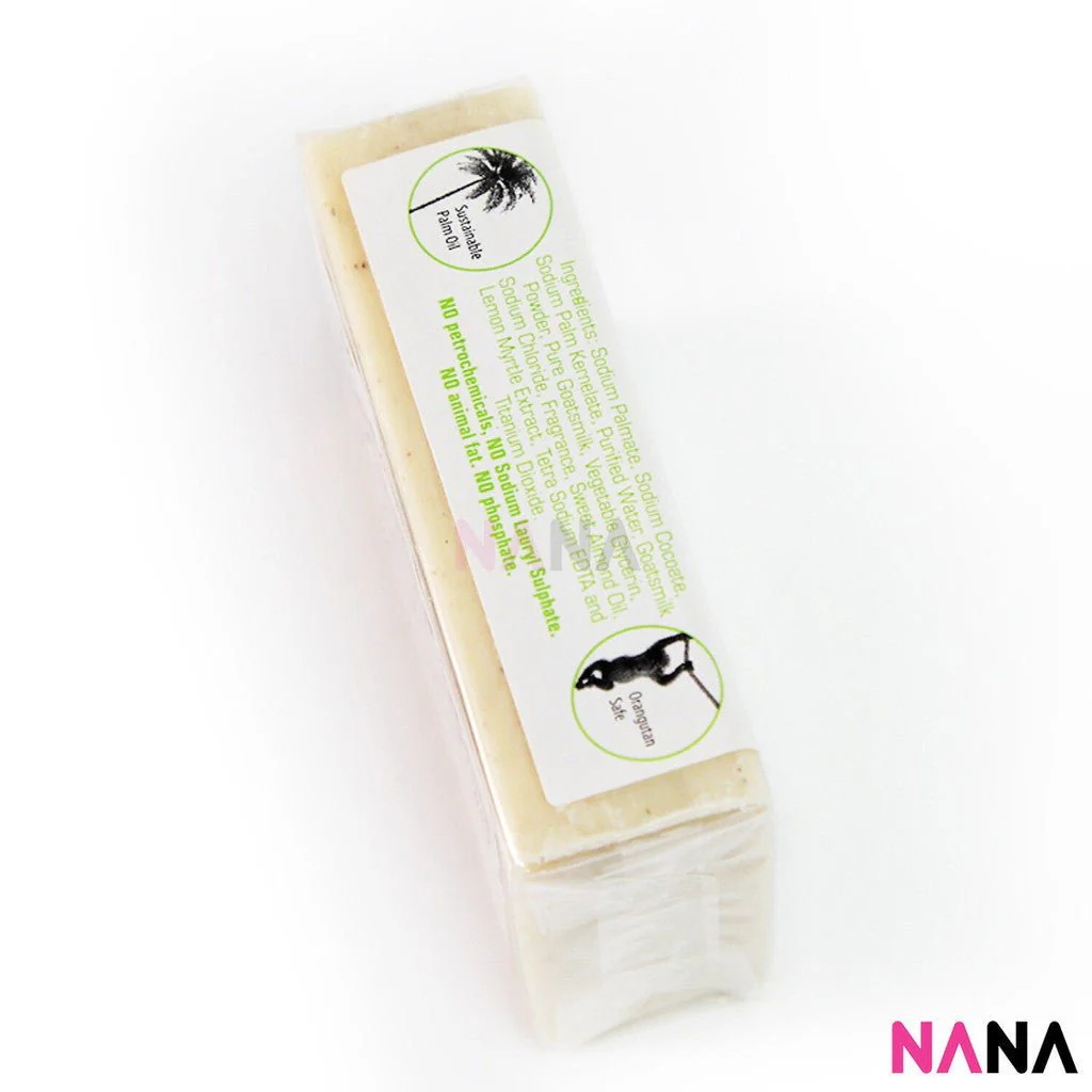 Goat Soap Lemon Myrtle(Green) 100g - Image 5