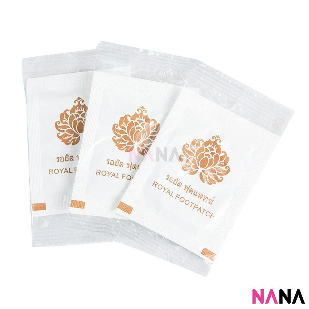 Gold Princess Royal Detoxification Foot Patch 10/pack x2 - Image 5