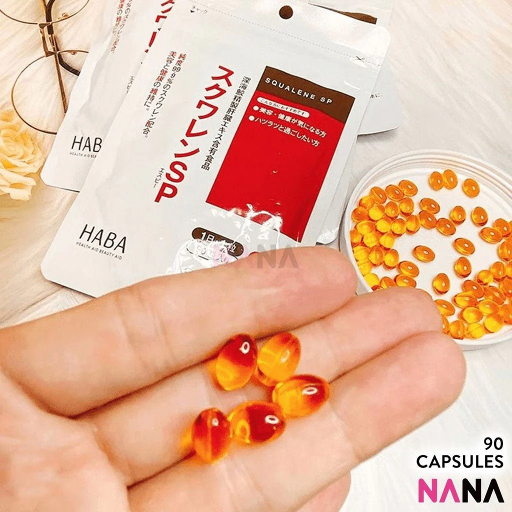 HABA Squalane SP Beauty Pills 90 Capsules - Image 4