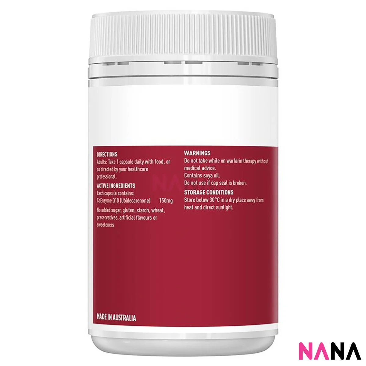 Healthy Care CoEnzyme Q10 150mg 100cap - Image 3