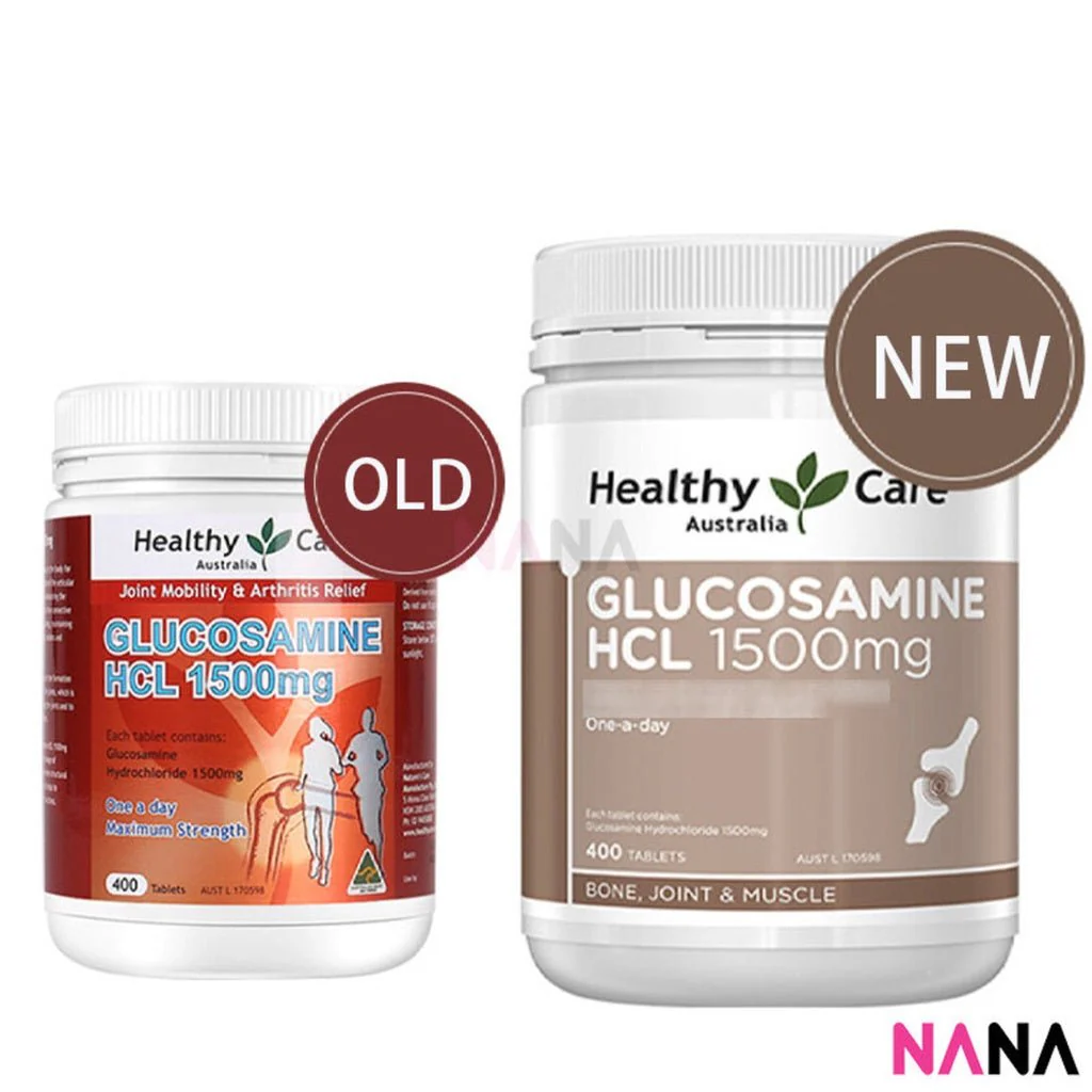 Healthy Care Glucosamine HCL 1500mg 400 Tablets - Image 2