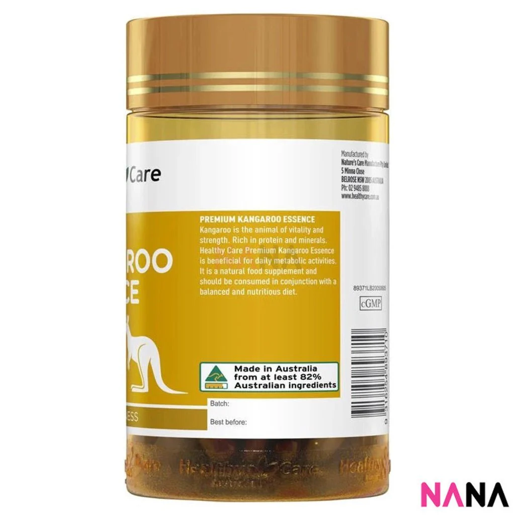 Healthy Care Kangaroo Essence 120 Capsules - Image 2