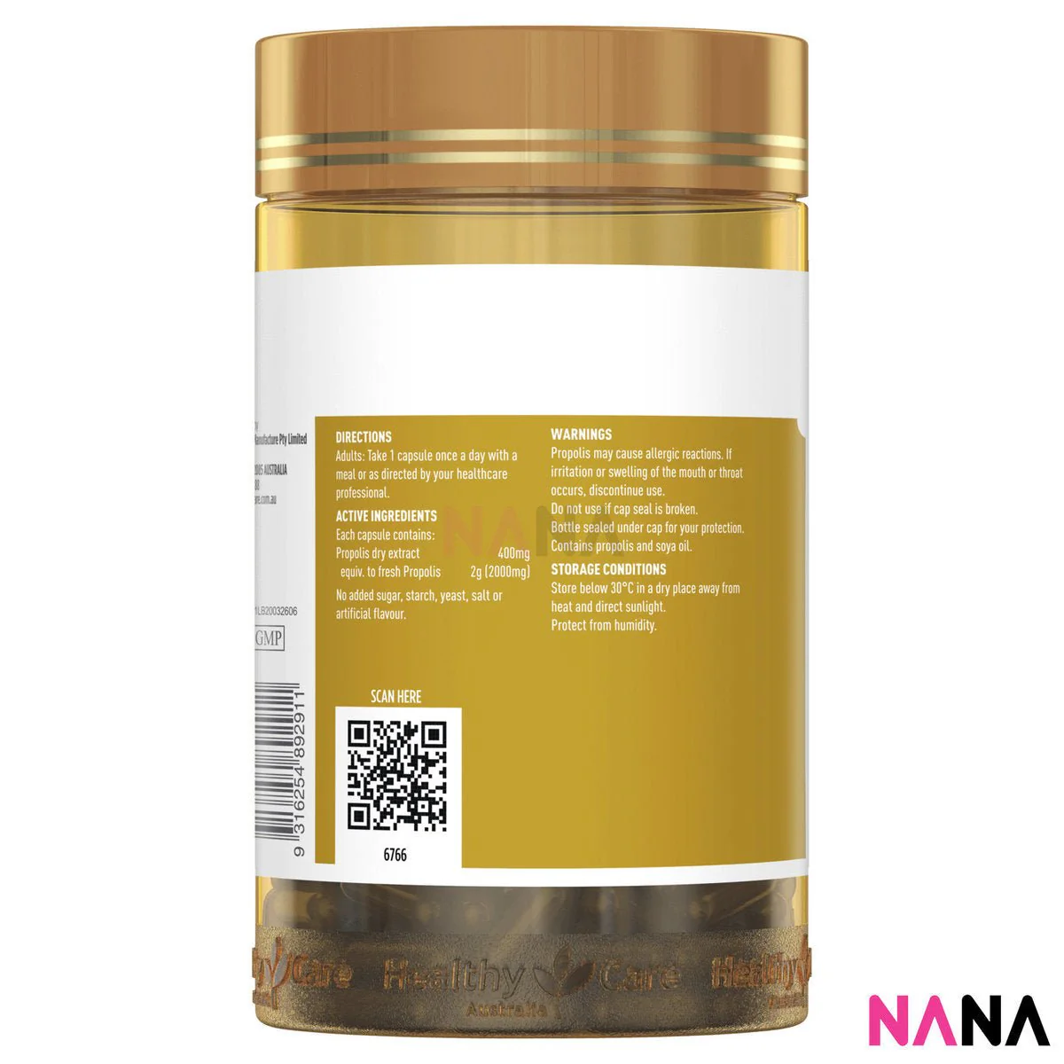 Healthy Care Propolis 2000mg 200cap - Image 4