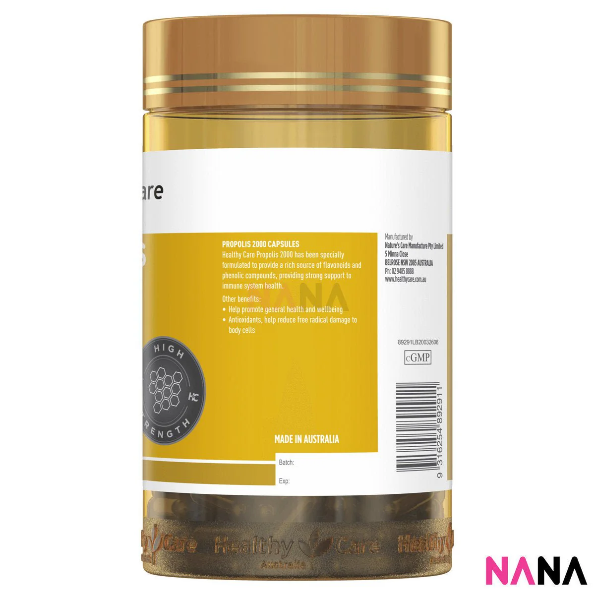 Healthy Care Propolis 2000mg 200cap - Image 5