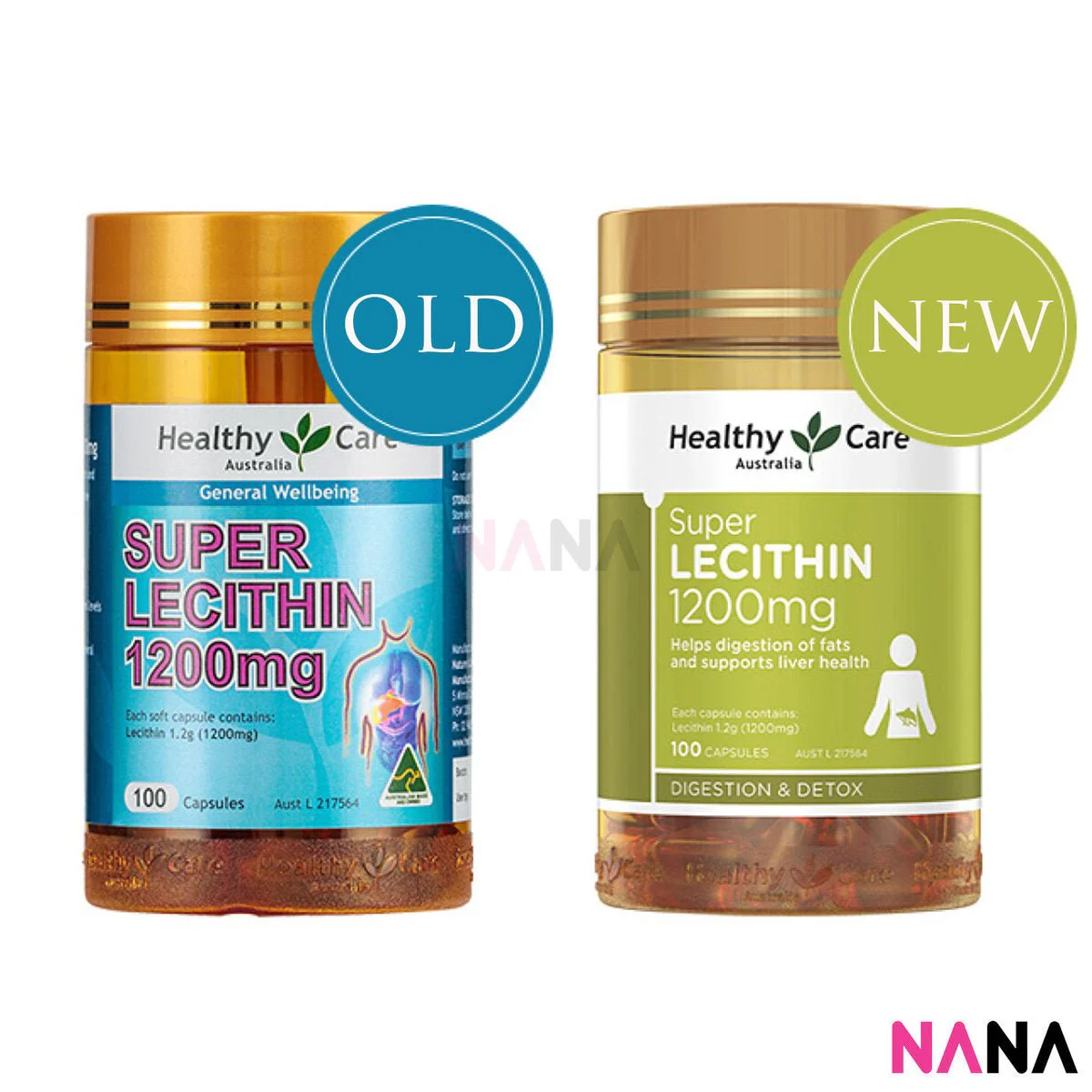 Healthy Care Super Lecithin 1200mg 100cap - Image 2