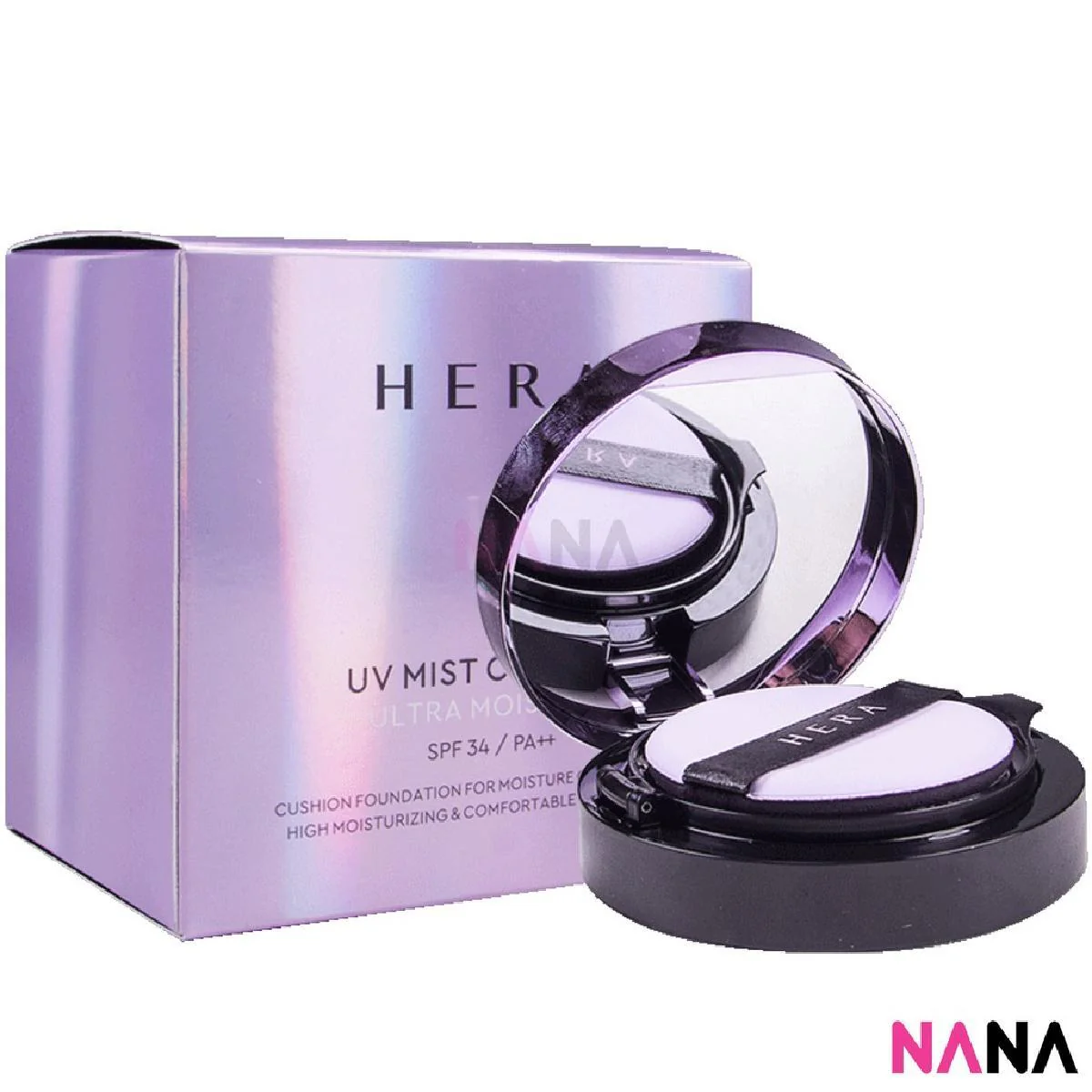 HERA UV Mist Cushion - Ultra Moisture (SPF34) / Cover (SPF50+) [Cushion+Refill] - Image 10
