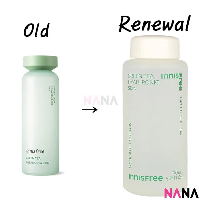Innisfree Green Tea Hyaluronic Skin 170ml - Image 2