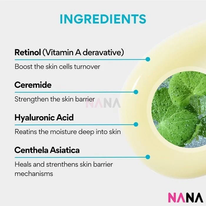 innisfree Retinol Cica Repair Ampoule 7ml x6 - Image 3