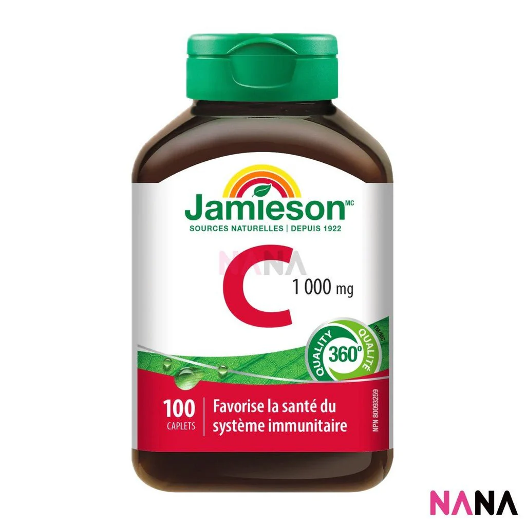 JAMIESON Vitamin C 1000mg 100Caplets - Image 2