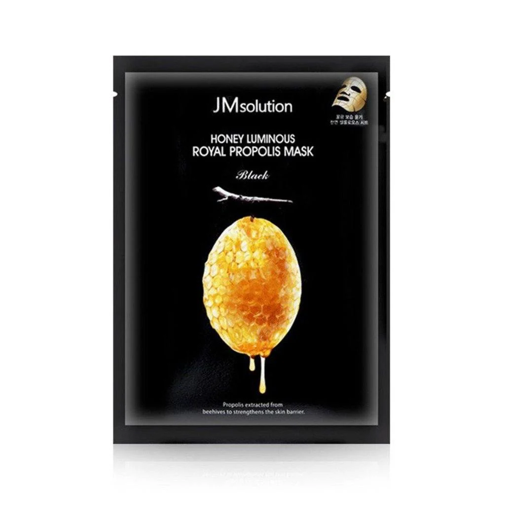 JM Solution Honey Luminous Royal Propolis Mask (10 Sheets) - Image 4