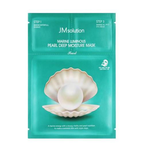 JM Solution Marine Luminous Pearl Deep Moisture Mask (10 Sheets) - Image 3