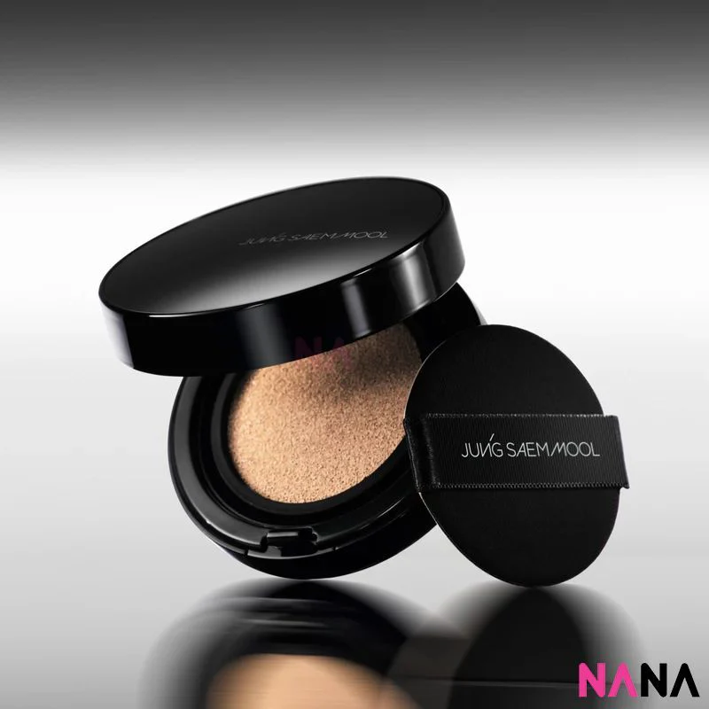 JUNG SAEM MOOL Essential Skin Nuder Longwear Cushion SPF50+ PA + + + - #19 Light 14g + Refill 14g - Image 2
