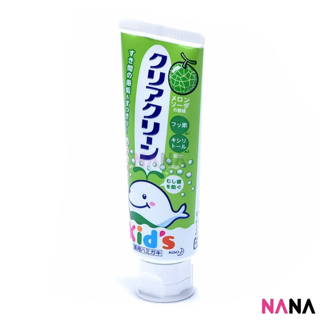 KAO CLEAR CLEAN Kid's Toothpaste - Melon Flavor 70g - Image 2