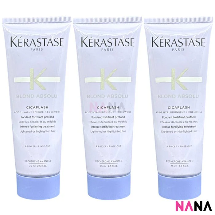 KERASTASE Blond Absolu Cicaflash Conditioner Sample Pack (75ml x 3/2/1) - Image 4