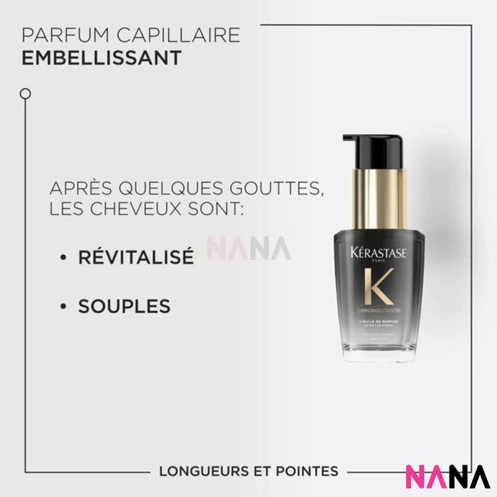 KERASTASE Chronologiste L'Huile De Parfum Hair Oil Sample Pack (30ml x 3/2/1) - Image 3