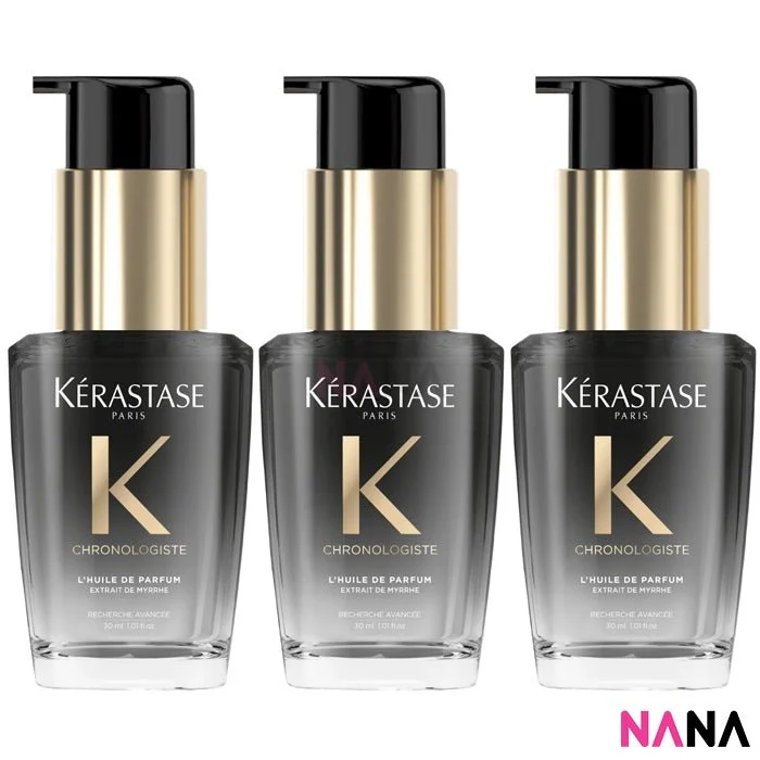 KERASTASE Chronologiste L'Huile De Parfum Hair Oil Sample Pack (30ml x 3/2/1) - Image 6