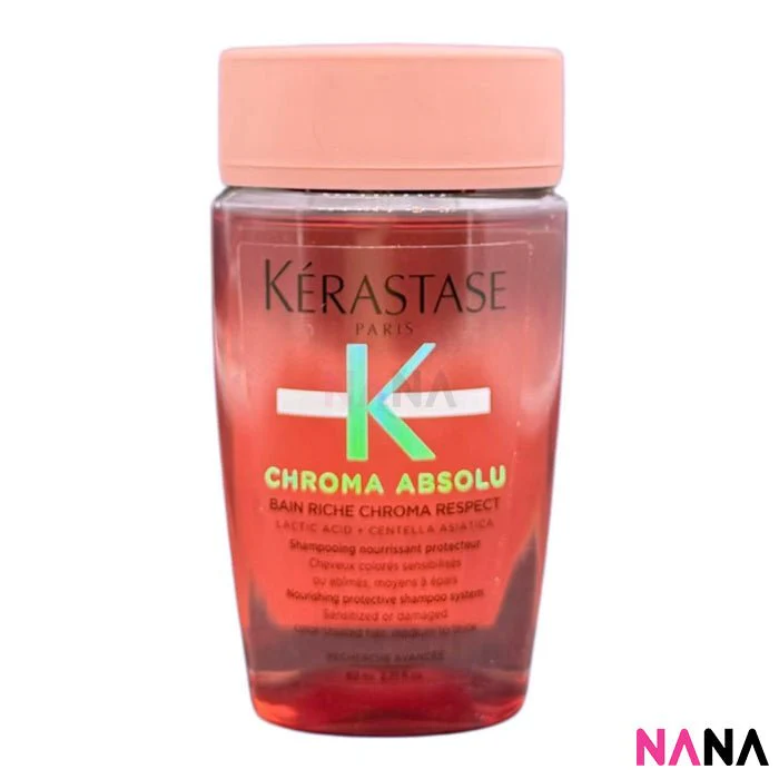 KÉRASTASE Chroma Absolu Riche Bain Chroma Respect Shampoo Sample Pack (80ml x 3/2/1) - Image 6