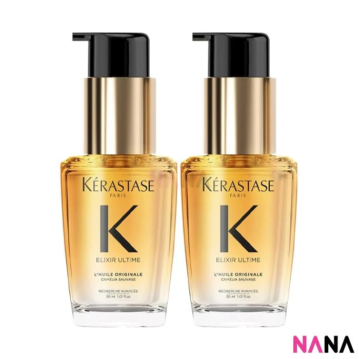 Kerastase Elixir Ultime L'Huile Original Hair Oil Sample Pack (30ml x 2/1) - Image 4