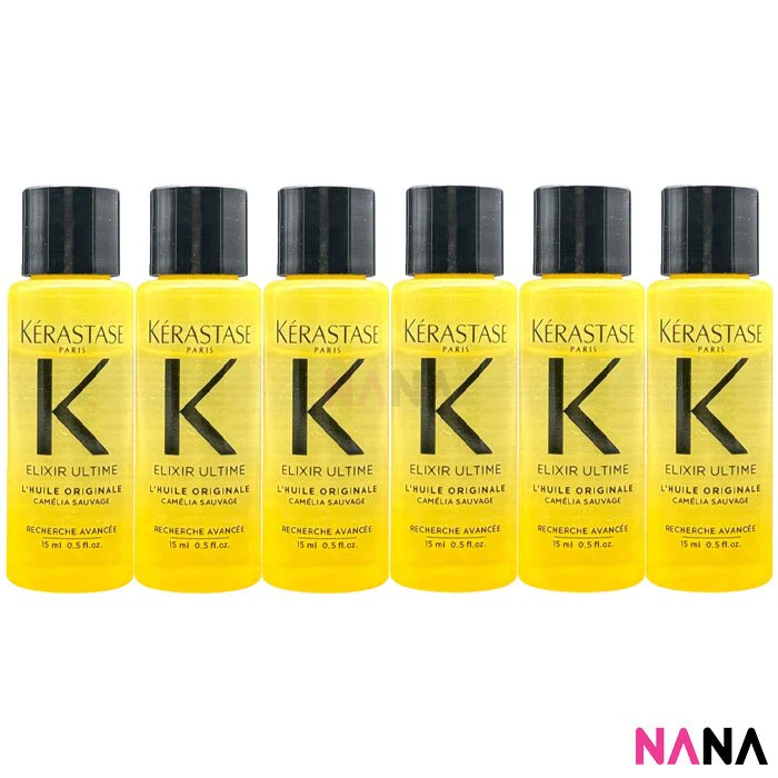 KÉRASTASE Elixir Ultime L'Huile Originale Sample Pack (15ml x 9/6/3) - Image 7