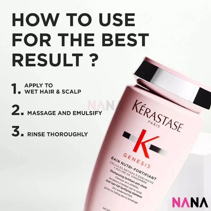 KÉRASTASE Genesis Bain Nutri-Fortifiant Shampoo 250ml - Image 3