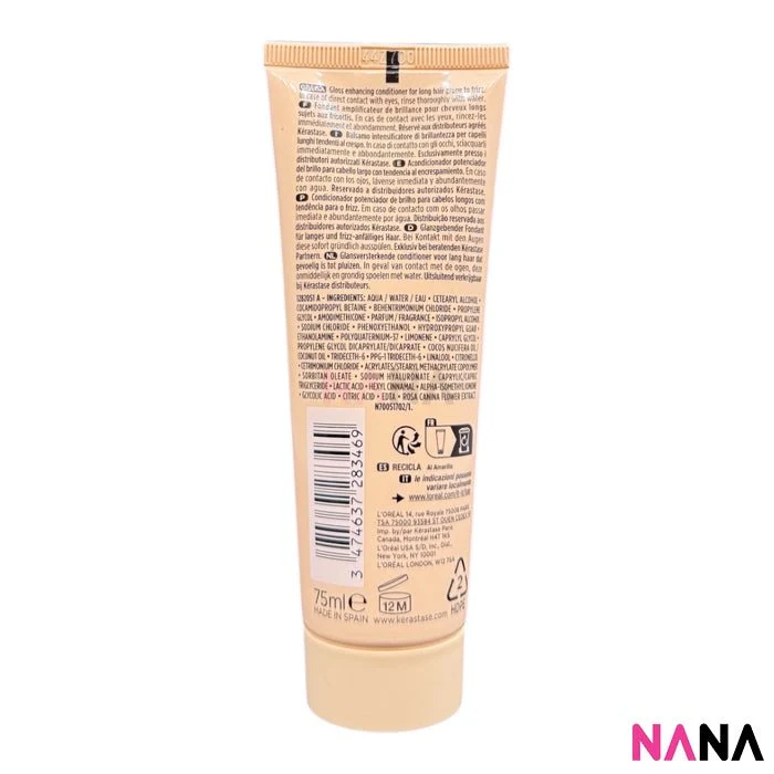 KÉRASTASE Gloss Absolu Insta Glaze Anti-frizz Conditioner 75ml - Image 3
