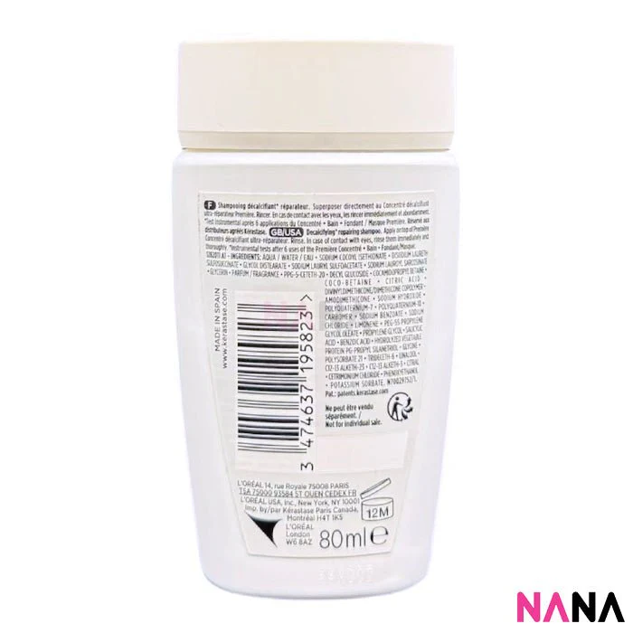 KERASTASE Premiere Bain Decalcifiant Reparateur Repairing Shampoo Sample Pack (80ml x 3/2/1) - Image 3