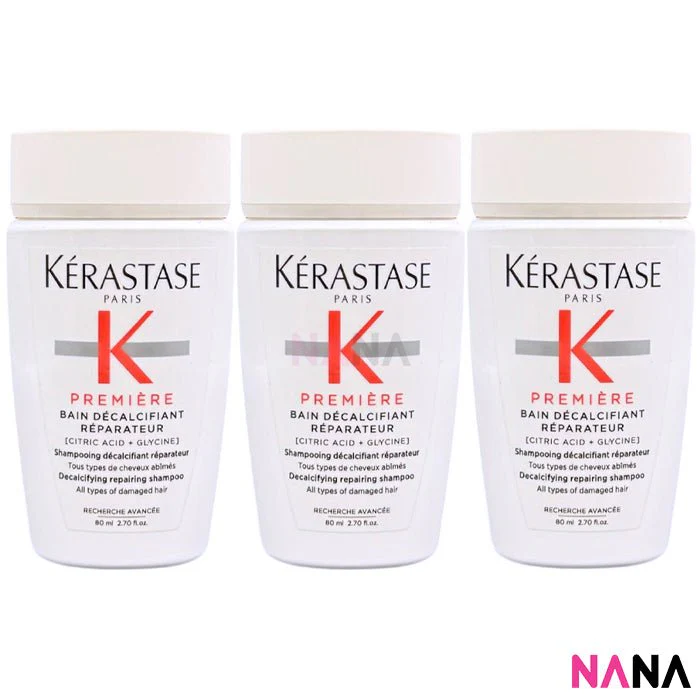 KERASTASE Premiere Bain Decalcifiant Reparateur Repairing Shampoo Sample Pack (80ml x 3/2/1) - Image 4