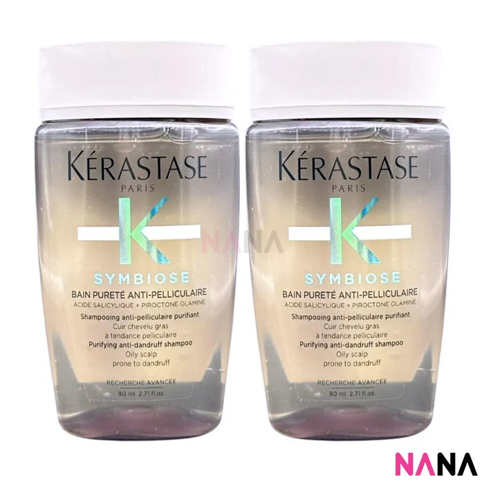 KÉRASTASE Symbiose Bain Pureté Anti-Pelliculaire Shampoo Sample Pack (80ml x 3/2/1) - Image 5