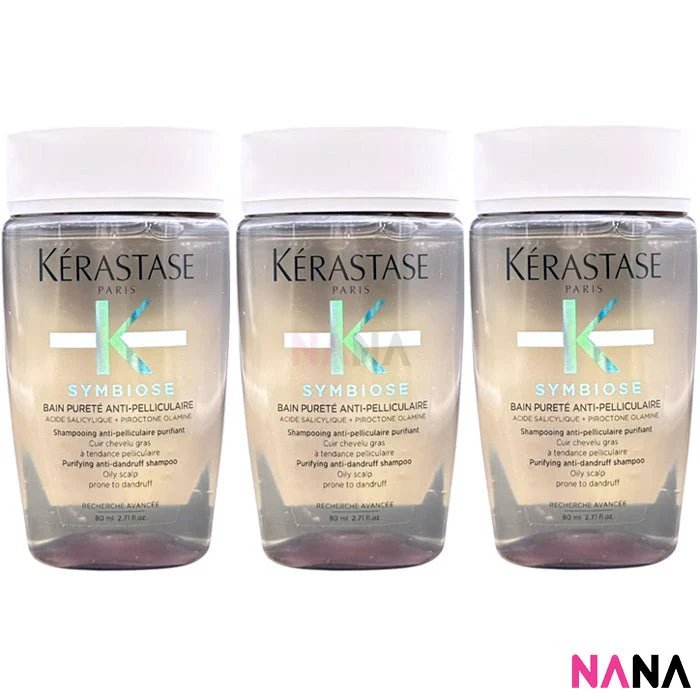 KÉRASTASE Symbiose Bain Pureté Anti-Pelliculaire Shampoo Sample Pack (80ml x 3/2/1) - Image 6