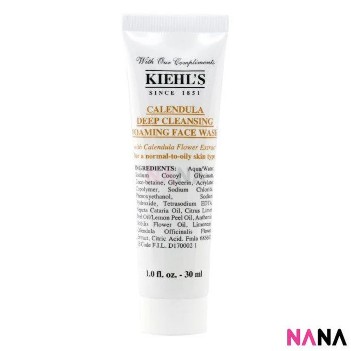 Kiehl’s Calendula Deep Cleansing Foaming Face Wash Sample Pack (30ml x 8/4/2) - Image 2
