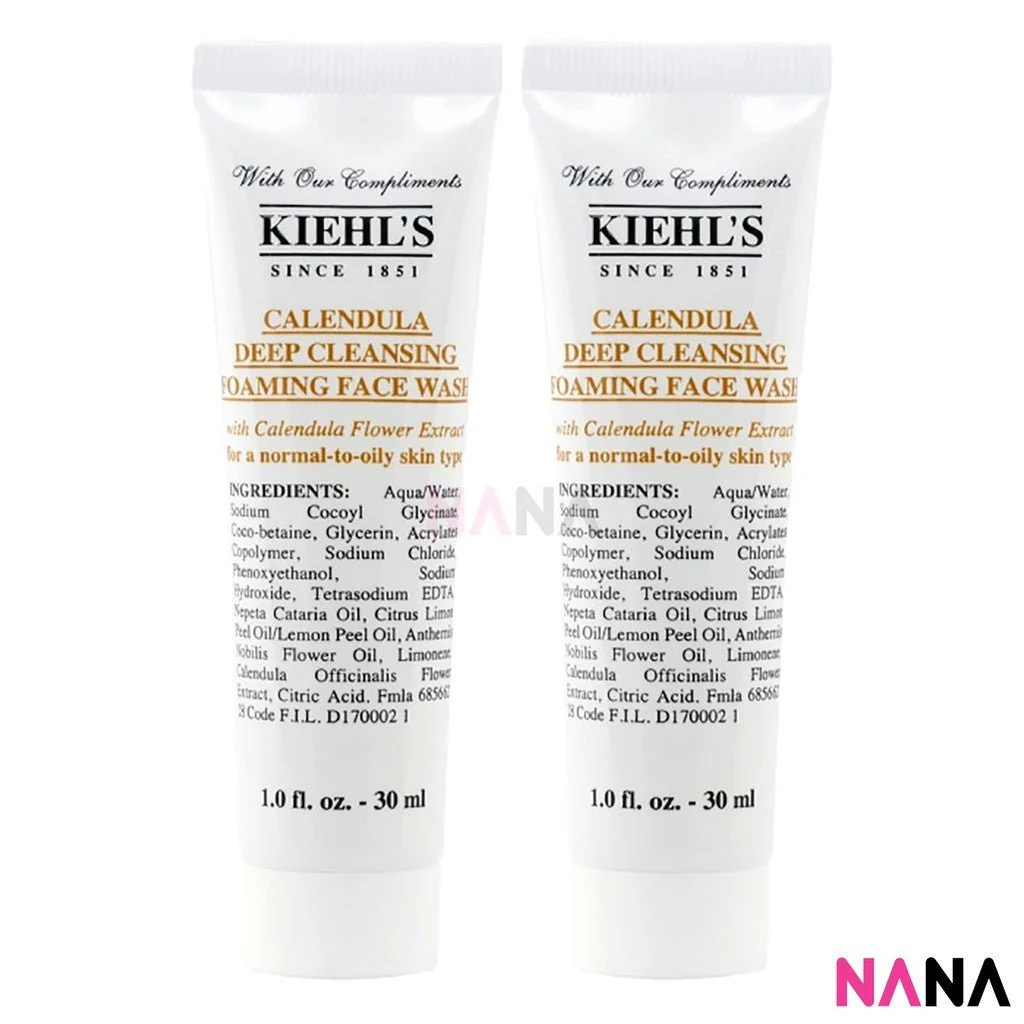 Kiehl’s Calendula Deep Cleansing Foaming Face Wash Sample Pack (30ml x 8/4/2) - Image 7
