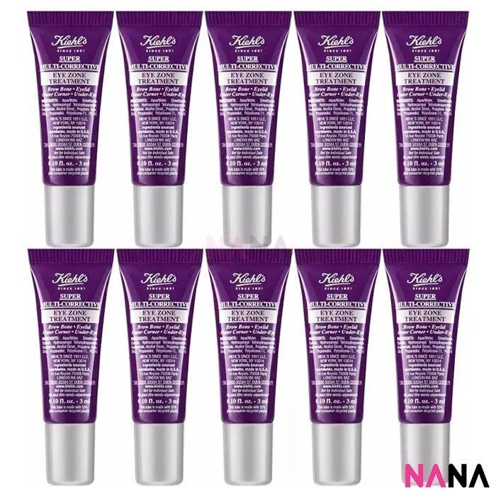 Kiehl’s Super Multi-Corrective Eye Zone Treatment Sample Pack (3ml x 10/5) - Image 4