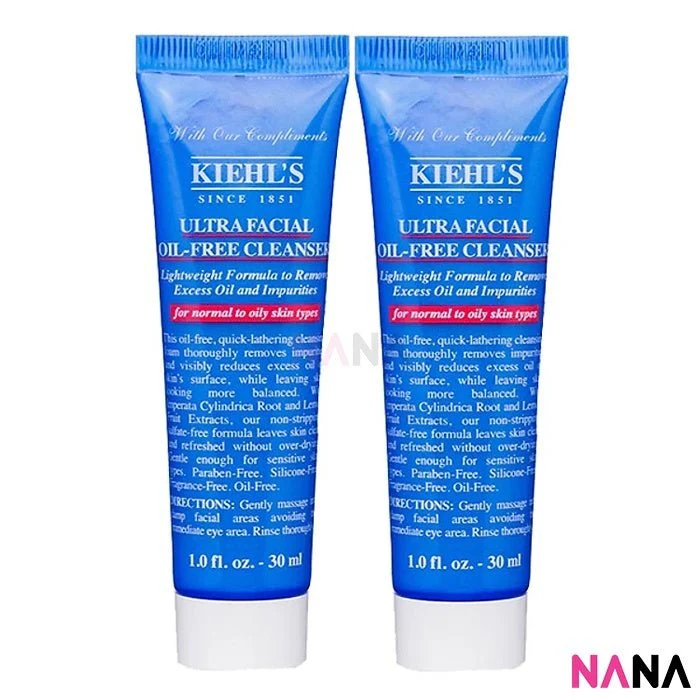 Kiehl’s Ultra Facial Fresh Cleanser Sample Pack (30ml x 6/4/2) - Image 8