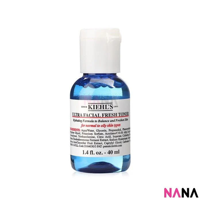 Kiehl’s Ultra Facial Oil-Free Toner Sample Pack (40ml x 6/4/2) - Image 2
