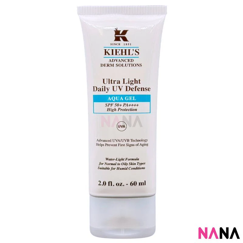 Kiehl’s Ultra Light Daily UV Defense Aqua Gel SPF50 PA+++ 60ml - Image 3